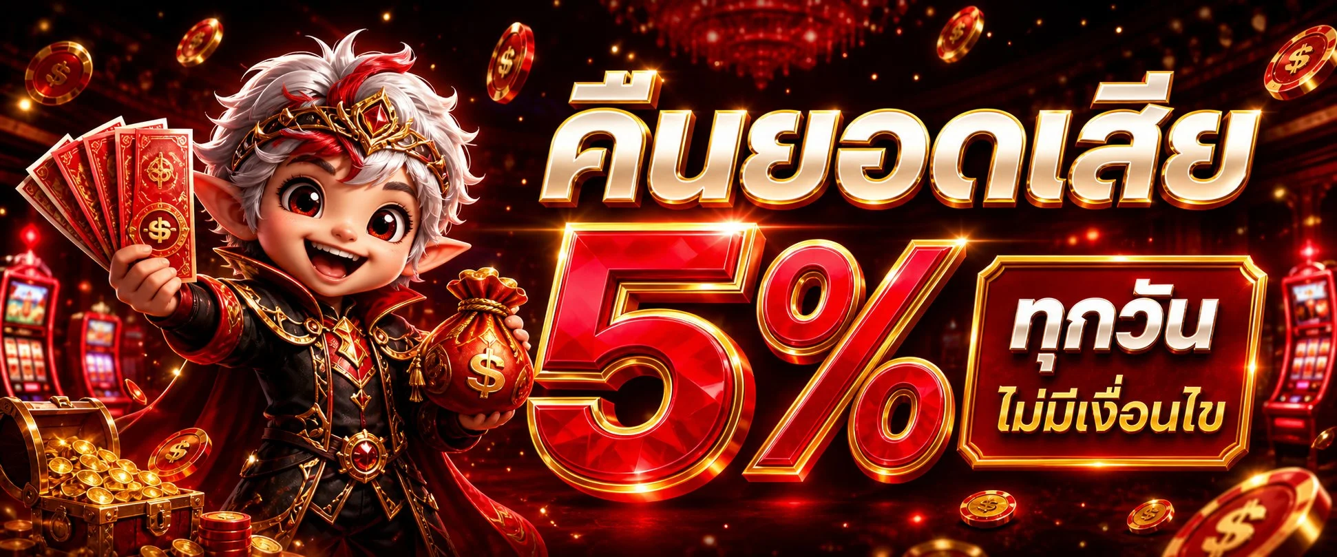 โปรโมชั่นต้อนรับสมาชิกใหม่ LUNA FUN รับโบนัสทันที